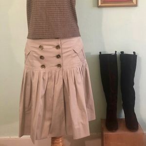 Burberry Twill Skirt